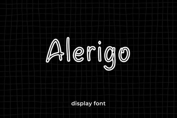 Alerigo Modern Display Font for Campaign Creatives