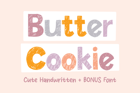 Butter Cookie: The Cheerful Display Font for Bold Campaigns