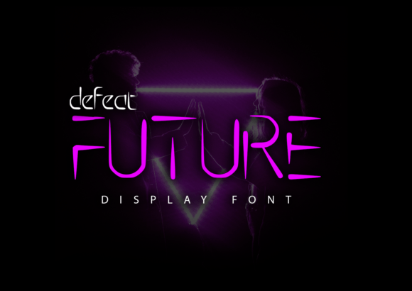 Defeat Future: A Futuristic Display Font for Crafters