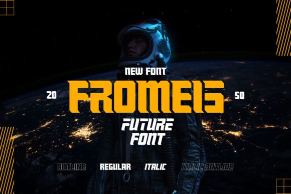 Fromeis Display Font for Editorial Publications