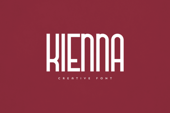 Kienna: The Elegant Display Font for Business Branding