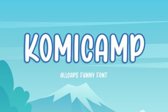 Komicamp: A Friendly Display Font for Small Business Brands