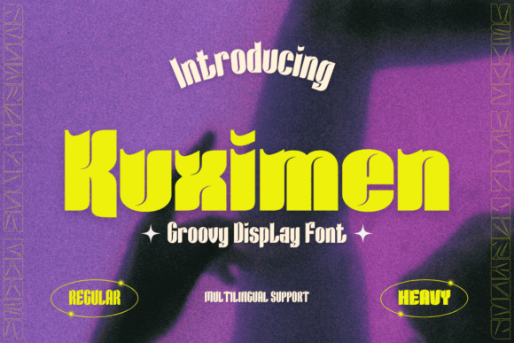 Kuximen: A Groovy Retro Display Font for Makers