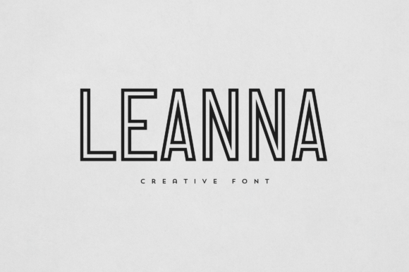 Leanna Display Font for Elegant Campaign Headlines and Branding