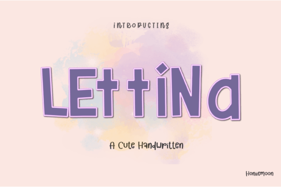 Lettina Display Font: A Cheerful Typeface for Content Creators
