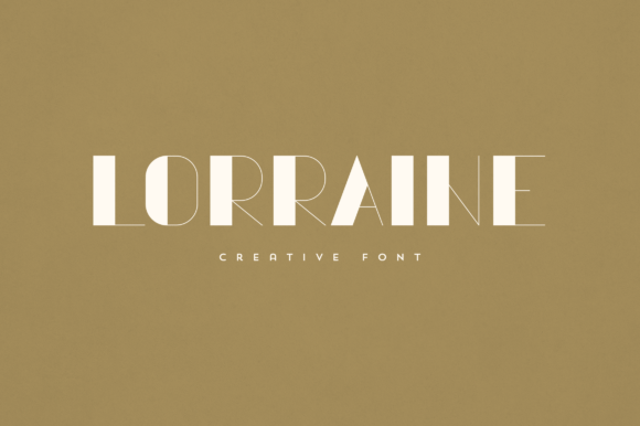 Lorraine: An Elegant Display Font for Business Branding