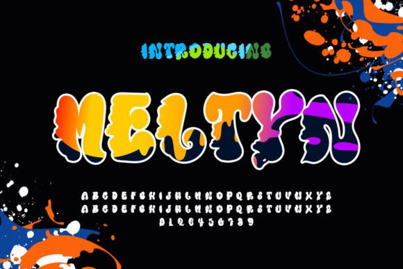 Meltyn Display Font for Joyful Editorial Layouts