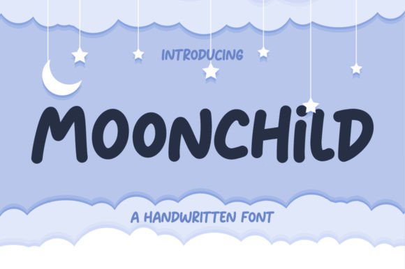 Moonchild Display Font for Chalkboard Quotes & Branding