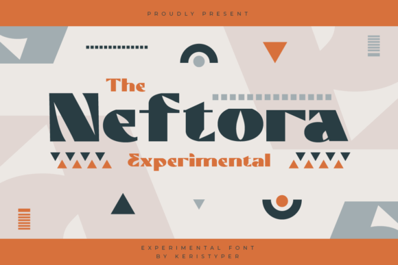 Neftora: A Modern Display Font for Standout Branding