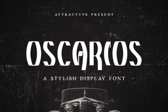 Oscarios: A Stylish Display Font for Handmade Designs