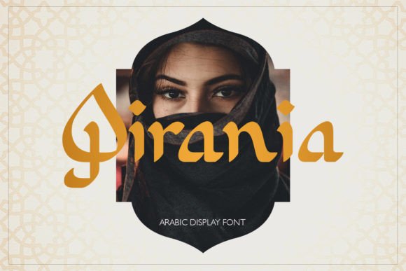 Qirania: An Arabic-Inspired Display Font for Latin Lettering