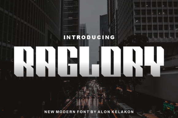 Raglory: The Cool Display Font for Handmade Sellers