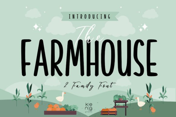 The Farmhouse: A Punchy Handwritten Display Font