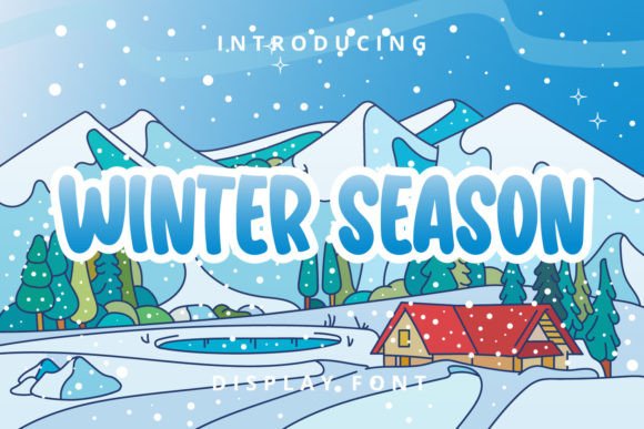 Winter Season: A Playful Display Font for Business Branding