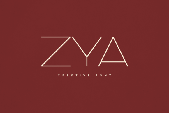 Zya Display Font Review for Designers & Brands